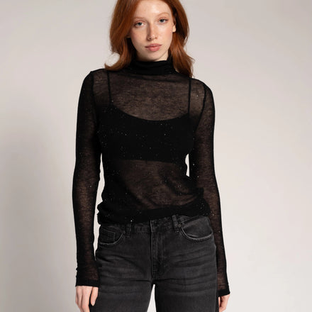 Aurora Merino Turtleneck