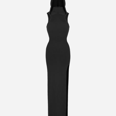 Eclipse Hooded Knit Dress